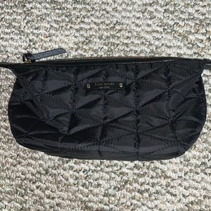 Brand new black Kate spade makeup pouch